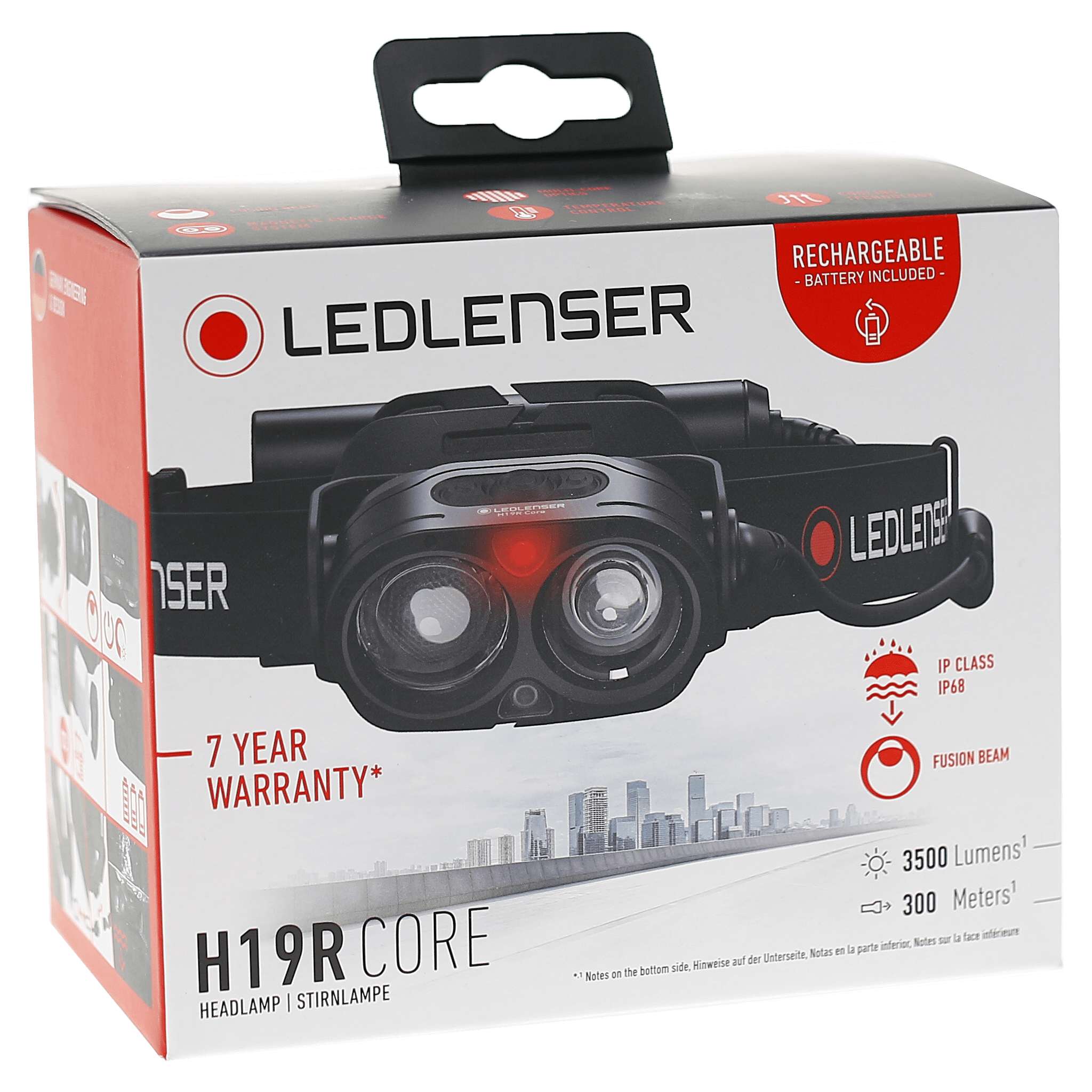 Ledlenser H19R-Core Headlamp (3500 Lumens | rechargeable)