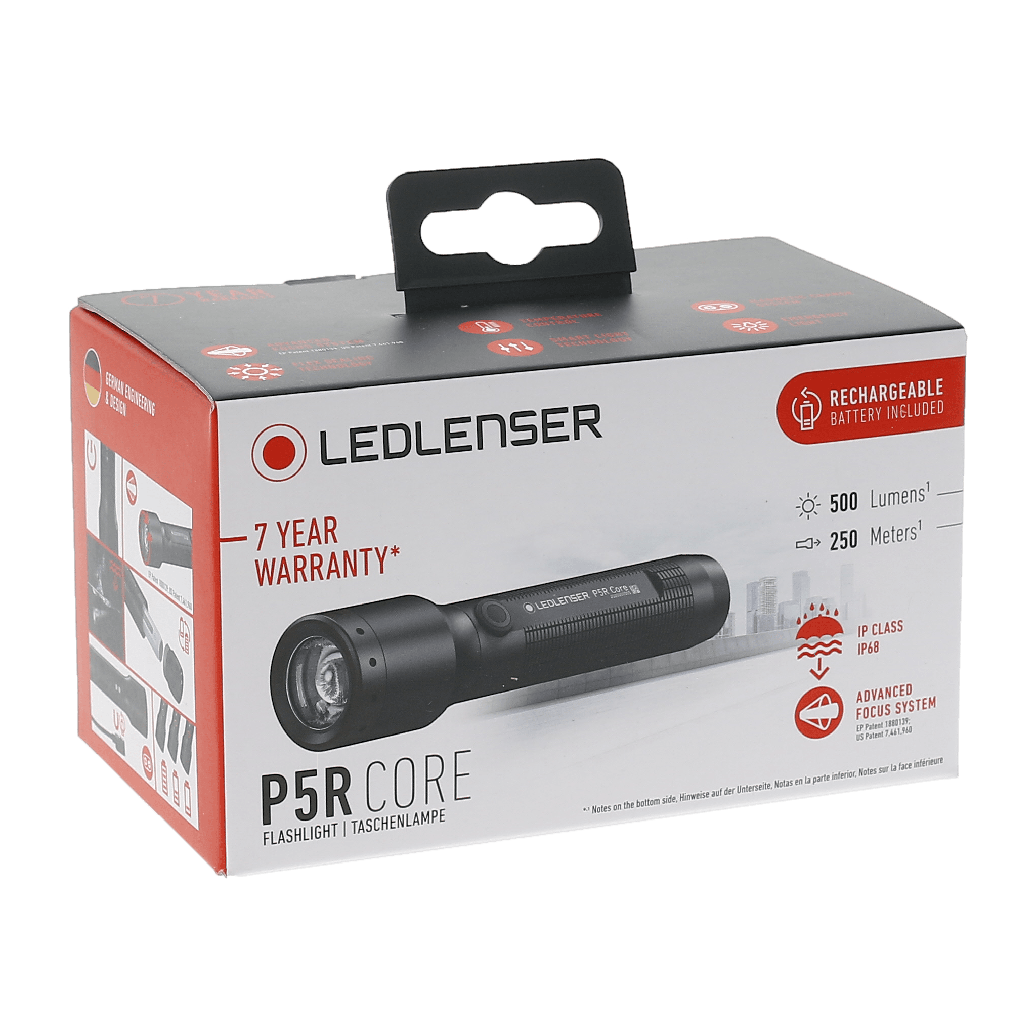 LED LENSER ® P5 E, linea ad alte prestazioni, serie P, 1 x AA Box (nero,  alluminio, 62g) come regali-aziendali su