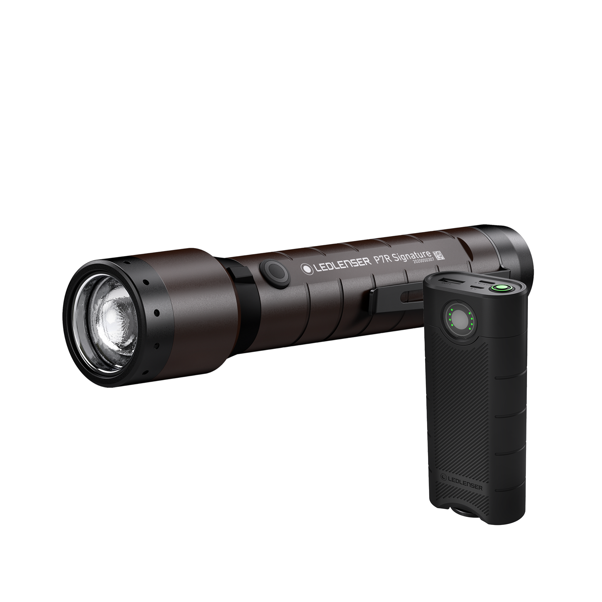 P7R Signature Flashlight and Flex10 Powerbank-Ledlenser USA